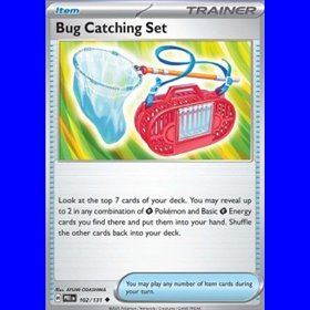 PRE 102 - Bug Catching Set - Reverse Holo