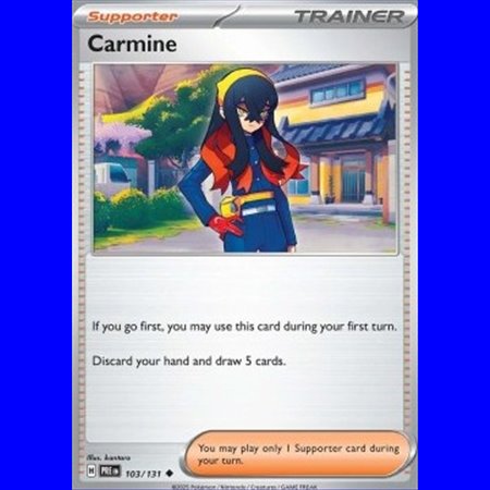 PRE 103 - Carmine - Reverse Holo