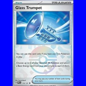 PRE 110 - Glass Trumpet - PokeBall Reverse Holo