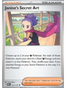 PRE 112 - Janine's Secret Art - Reverse Holo
