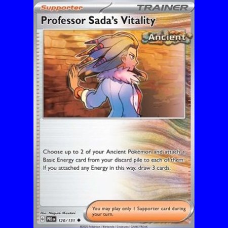PRE 120 - Professor Sada's Vitality - Reverse Holo