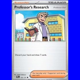 PRE 122 - Professor's Research - Professor Oak - Reverse Holo
