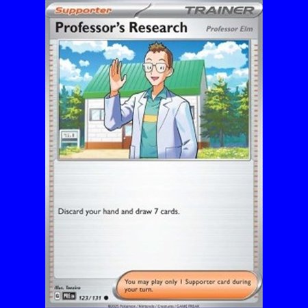PRE 123 - Professor's Research - Professor Elm - Reverse Holo