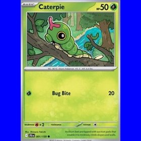 JTG 001 - Caterpie - Reverse Holo