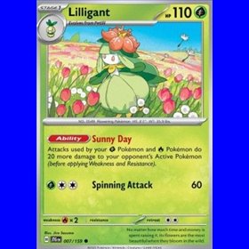 JTG 007 - Lilligant - Reverse Holo