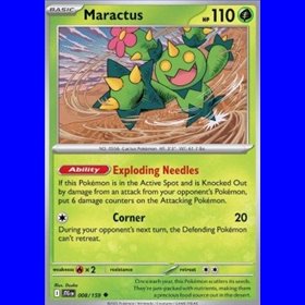 JTG 008 - Maractus - Reverse Holo