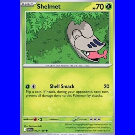 JTG 012 - Shelmet - Reverse Holo