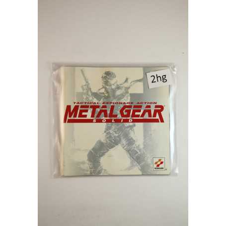 Metal Gear Solid (Manual)Playstation 1 Instructie boekjes Playstation 1 Manual€ 9,95 Playstation 1 Instructie boekjes