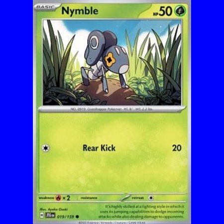 JTG 019 - Nymble - Reverse Holo