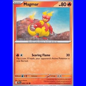 JTG 020 - Magmar - Reverse Holo