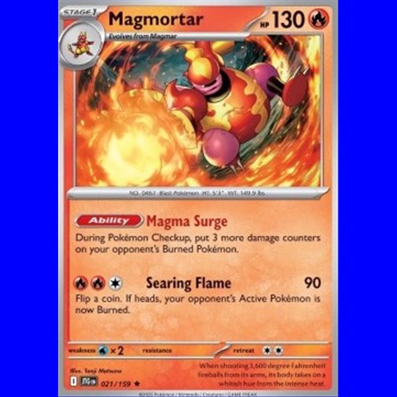 JTG 021 - Magmortar - Holo