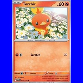 JTG 022 - Torchic - Reverse Holo
