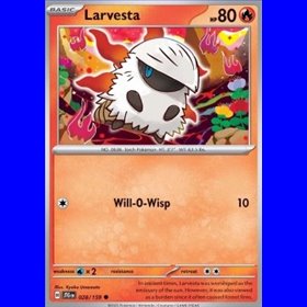 JTG 028 - Larvesta - Reverse Holo