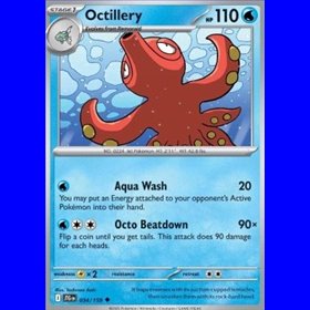 JTG 034 - Octillery - Reverse Holo