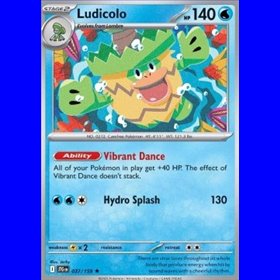 JTG 037 - Ludicolo - Reverse Holo