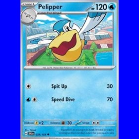 JTG 039 - Pelipper - Reverse Holo