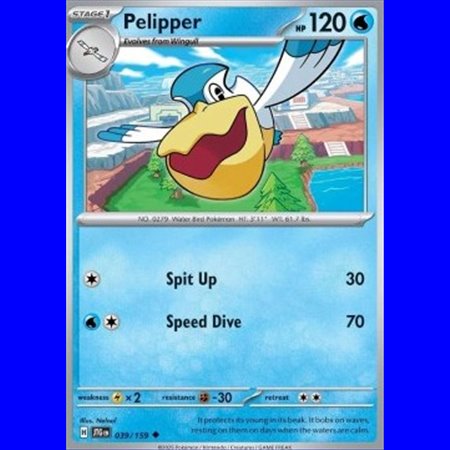 JTG 039 - Pelipper - Reverse Holo