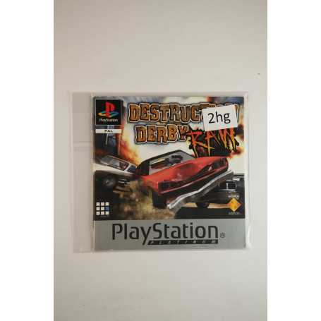 Destruction Derby Raw (Platinum) (Manual)Playstation 1 Instructie boekjes Playstation 1 Manual€ 6,50 Playstation 1 Instructie...