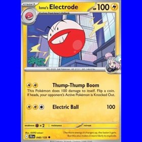 JTG 048 - Iono's Electrode - Reverse Holo