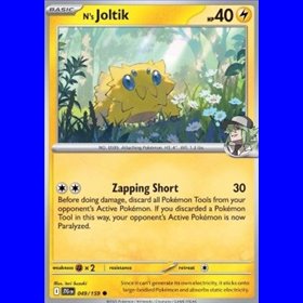 JTG 049 - N's Joltik - Reverse Holo