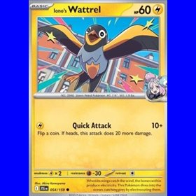 JTG 054 - Iono's Wattrel - Reverse Holo