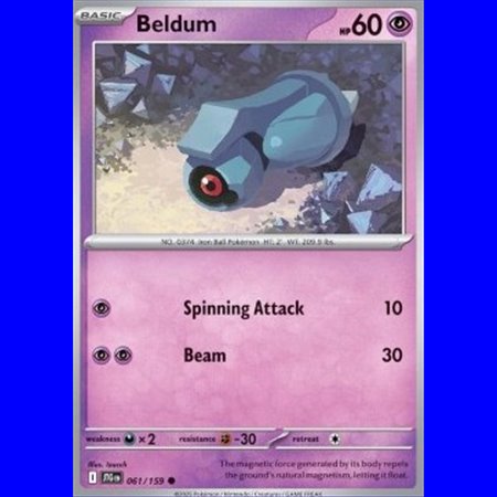 JTG 061 - Beldum - Reverse Holo