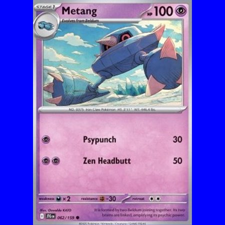 JTG 062 - Metang - Reverse Holo