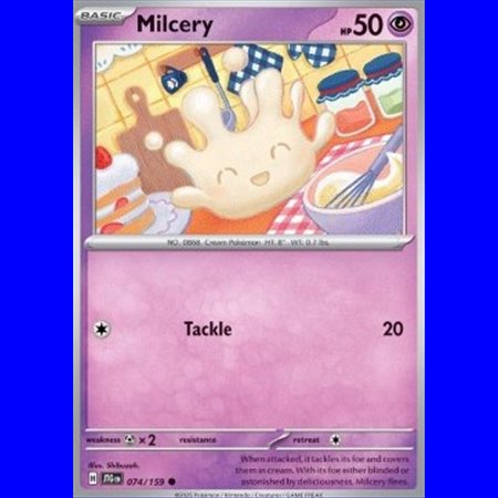 JTG 074 - Milcery - Reverse Holo