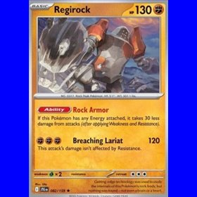 JTG 082 - Regirock - Reverse Holo