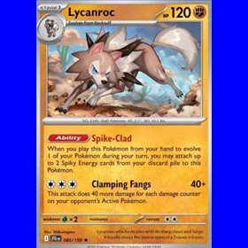 JTG 085 - Lycanroc - Holo JTG 085 - Lycanroc - Holo