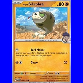 JTG 086 - Hop's Silicobra - Reverse Holo