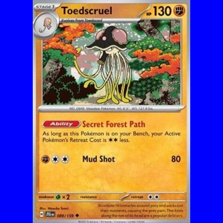 JTG 089 - Toedscruel - Reverse Holo