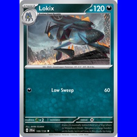 JTG 100 - Lokix - Reverse Holo