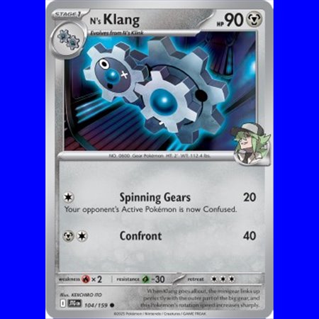 JTG 104 - N's Klang - Reverse Holo