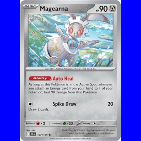 JTG 107 - Magearna - Reverse Holo