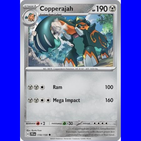 JTG 110 - Copperajah - Reverse Holo