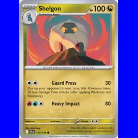 JTG 113 - Shelgon - Reverse Holo