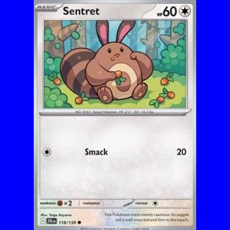 JTG 118 - Sentret - Reverse Holo