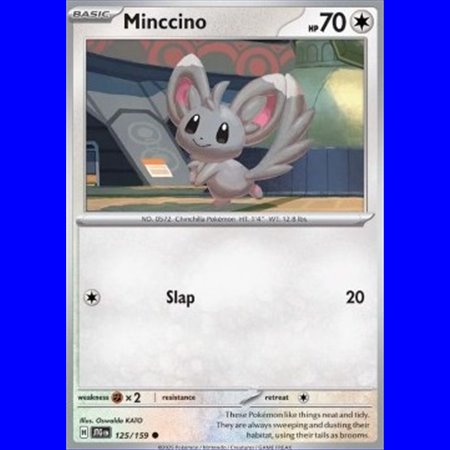 JTG 125 - Minccino - Reverse Holo