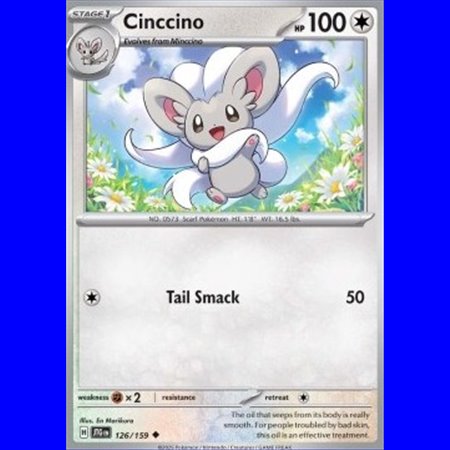 JTG 126 - Cinccino - Reverse Holo