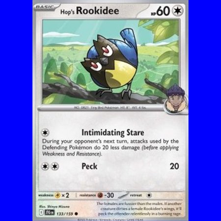 JTG 133 - Hop's Rookidee - Reverse Holo