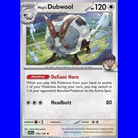 JTG 136 - Hop's Dubwool - Holo JTG 136 - Hop's Dubwool - Holo