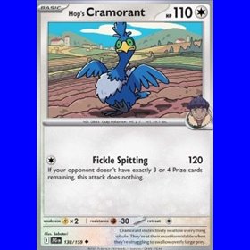 JTG 138 - Hop's Cramorant - Reverse Holo
