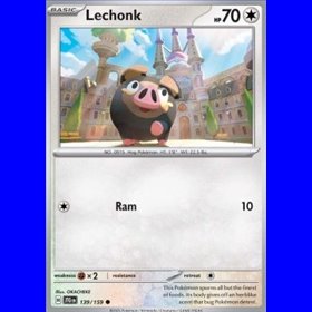 JTG 139 - Lechonk - Reverse Holo JTG 139 - Lechonk - Reverse Holo