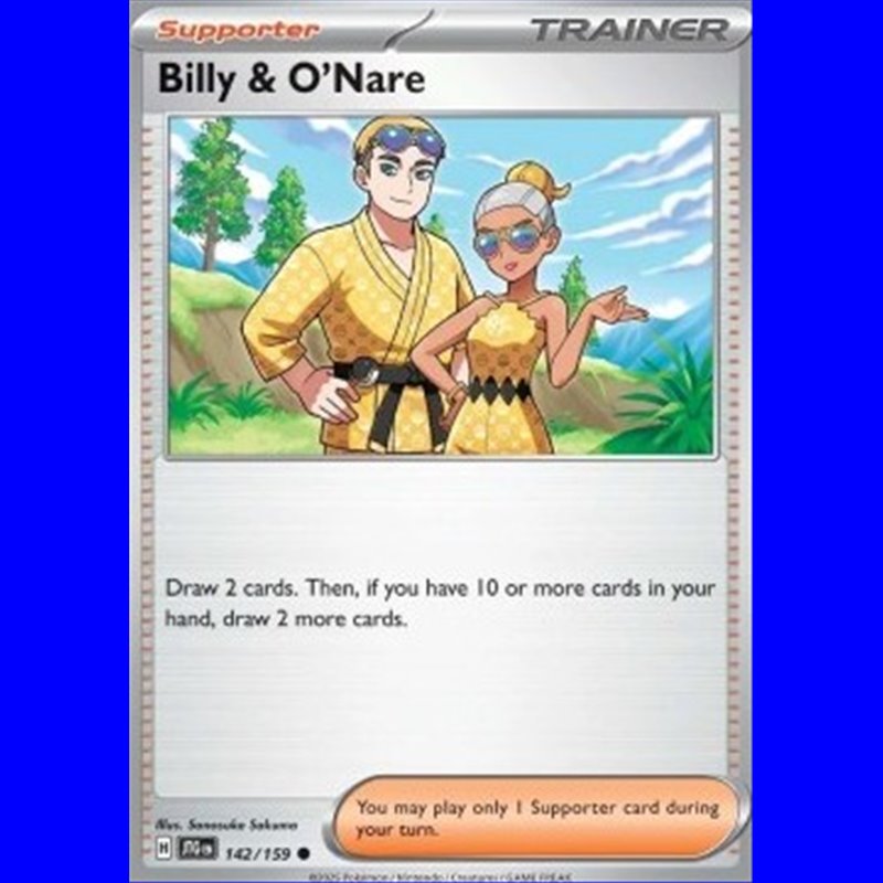 JTG 142 - Billy and O'Nare