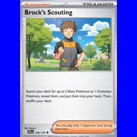 JTG 146 - Brock's Scouting - Reverse Holo