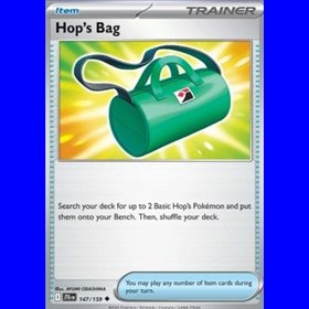 JTG 147 - Hop's Bag - Reverse Holo JTG 147 - Hop's Bag - Reverse Holo