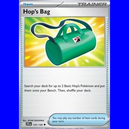 JTG 147 - Hop's Bag - Reverse Holo