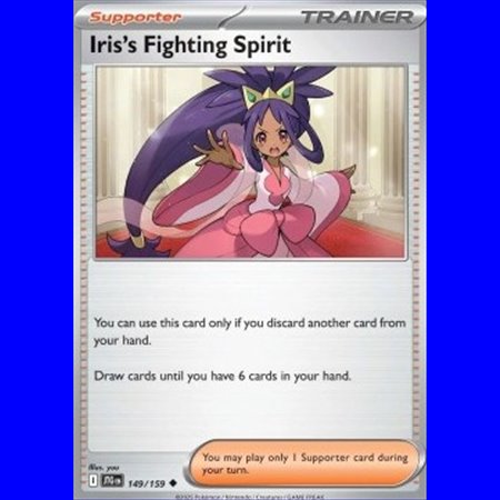 JTG 149 - Iris's Fighting Spirit - Reverse Holo