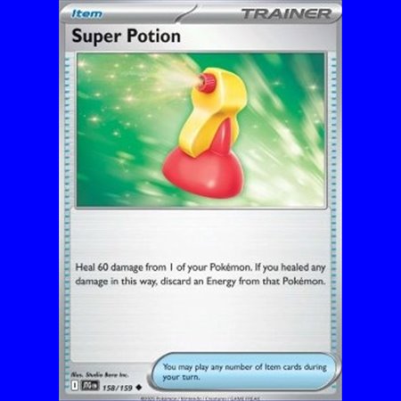 JTG 158 - Super Potion - Reverse Holo